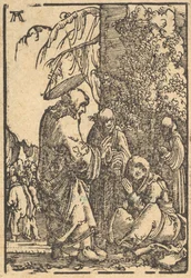 Chrystus żegnający się z Matką, od Upadku i zbawienia ludzkości przez..., ok. godz. 1513.