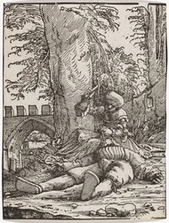 Jael zabija Siserę, ok. 1523.
