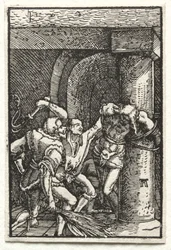 Upadek i odkupienie człowieka: biczowanie Chrystusa, c. 1515.
