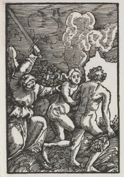 Upadek i odkupienie człowieka: Wypędzenie z Edenu, c. 1515.