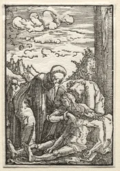 Upadek i odkupienie człowieka: lamentacja pod krzyżem, c. 1515.
