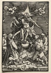 Upadek i odkupienie człowieka: Sąd Ostateczny, c. 1515.