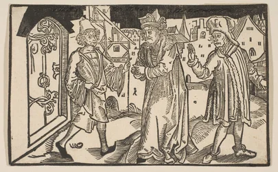 Andria, z Komedii Terence, przedruk z XIX wieku.n.d.