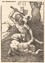 Kain zabija Abla, 1511.
