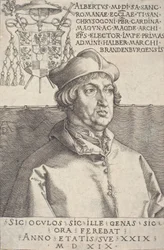 Kardynał Albrecht brandenburski Mały kardynał, 1519.