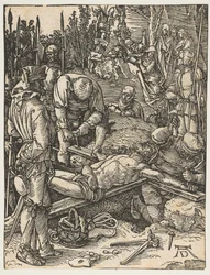 Chrystus przybity do krzyża, z Małej męki, 1509.