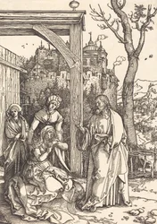 Chrystus żegnający się z Matką, c. 15041505.