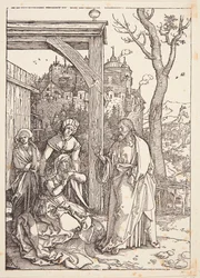 Chrystus żegna się ze swoją Matką