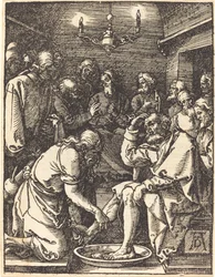Chrystus myje stopy uczniom