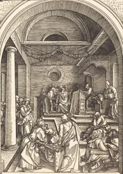 Chrystus wśród lekarzy, c. 15031504.