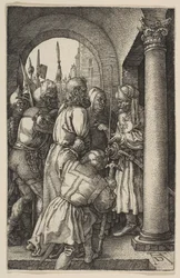 Chrystus przed Piłatem, z Męki Pańskiej, 1512.
