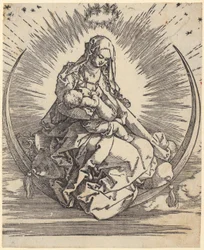 Chrystus w przedpieklu, arkusz 11 z cyklu „Wielka Pasja”