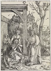 Chrystus żegna się ze swoją matką