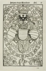 Herb Maksymiliana I jako króla Rzymian