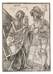 Śmierć i Lansquenet, 1510.