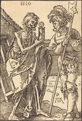 Śmierć i Lansquenet, 1510.