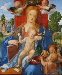Madonna z czyżem