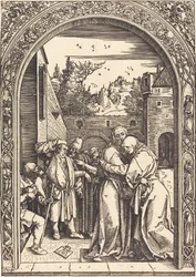 Joachim i Anna przy Złotej Bramie, 1504.