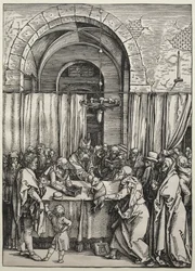 Ofiara Joachima odrzucona przez arcykapłana 1504-1505.
