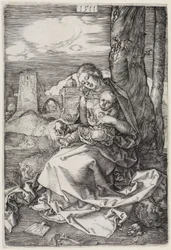 Maria z gruszką
