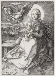 Maria koronowana przez anioła