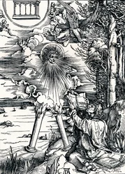 Św. Jan pożerający księgę, 1498 1906
