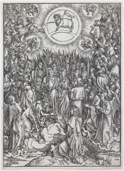 Adoracja Baranka z cyklu „Apokalipsa”