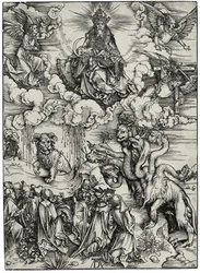 Bestia z dwoma rogami jak baranek, c. 1497