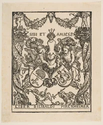 Ekslibris Willibalda Pirckheimera.n.d.