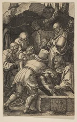 Złożenie do grobu, z „Pasji”, 1512.