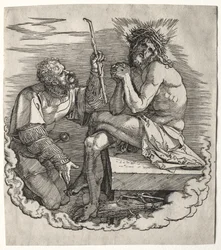 Wielka Pasja: Strona tytułowa – Chrystus, Mąż boleści