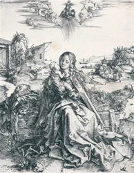 Święta Rodzina z Ważką, 1495 1906