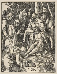 Lamentacja, z Małej pasji, ca. 1509.