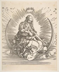 Madonna na Półksiężycu, Frontyspis do Życia Dziewicy, ok. 201 1511.