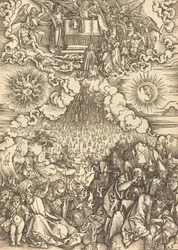 Otwarcie piątej i szóstej pieczęci, prawdopodobnie ok. 14961498.