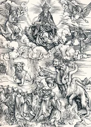 Bestia siedmiogłowa i Bestia z rogami baranka, 1498 1906.