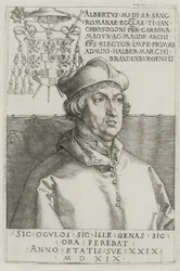 Kardynał Albrecht Brandenburgii