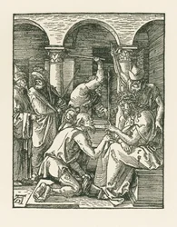 Chrystus ukoronowany cierniem, ok. 1509 r. (drzeworyt)