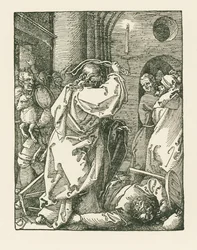 Chrystus wypędzający kupców ze świątyni ...