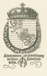Herb Ferdynanda I, króla Czech i Węgier