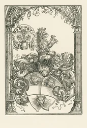 Herb Jacoba de Bannissis, ok. 1515 r. (drzeworyt)