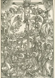 Ukrzyżowanie (Wielka Kalwaria), ok. 1496-00 (drzeworyt)