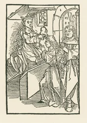Ilustracja na stronie tytułowej "Oratio Cassandre Venete"