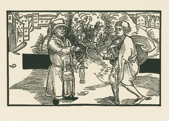 Laches i Parmeno, ok. 1492-93 (drzeworyt)