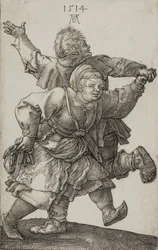 Tańcząca para chłopska, 1514