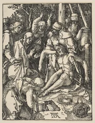 Lamentacja z Małej Pasji, ok.159 (drzewryt)