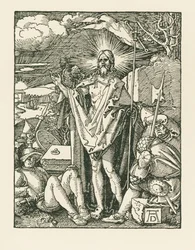Zmartwychwstanie, ok. 1510 (drzeworyt)