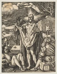 Zmartwychwstanie, z Małej Męki, ok. 1510