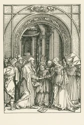 Zaślubiny Dziewicy, ok. 1504 (drzeworyt)