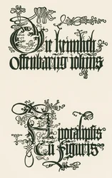 Tytuł niemieckiego wydania z 1498 roku: The Secret Revelation of John ...